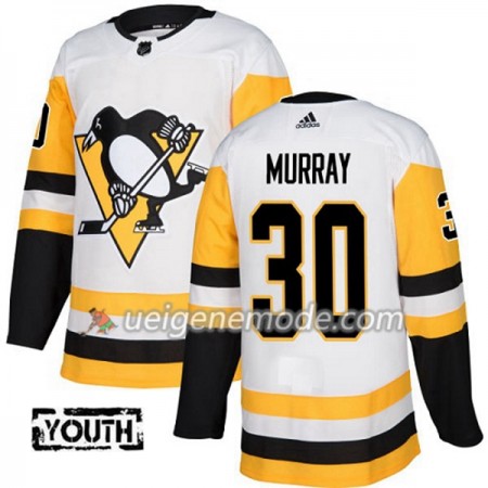 Kinder Eishockey Pittsburgh Penguins Trikot Matt Murray 30 Adidas 2017-2018 Weiß Authentic